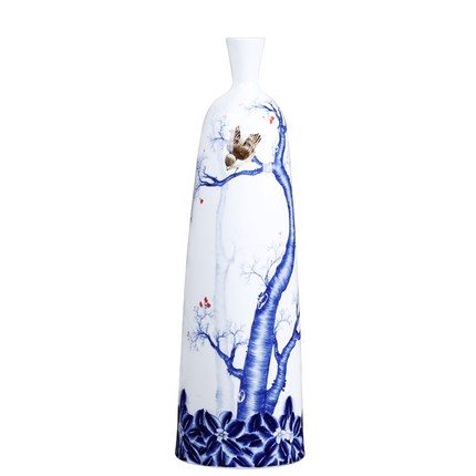 Kompatibel porzellan für Jahrriesnge hand painted white blue vase cna0080 Compatible porzellan Jahrriesnge for hand painted white blue vase cna0080
