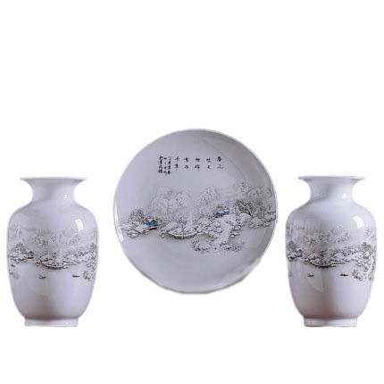 Kompatibel porzellan für Jahrriesnge vase set 3 pieces cna0193 Compatible porzellan Jahrriesnge for vase set 3 pieces cna0193