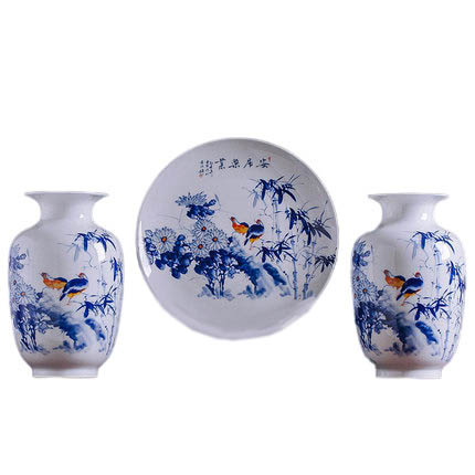 Kompatibel porzellan für Jahrriesnge vase set 3 pieces cna0198 Compatible porzellan Jahrriesnge for vase set 3 pieces cna0198