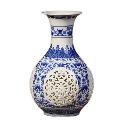 Kompatibel porzellan für Jahrriesnge hollow out vase cna0393 Compatible porzellan Jahrriesnge for hollow out vase cna0393