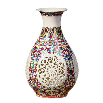 Kompatibel porzellan für Jahrriesnge hollow out vase cna0396 Compatible porzellan Jahrriesnge for hollow out vase cna0396