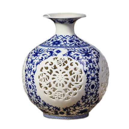 Kompatibel porzellan für Jahrriesnge hollow out vase cna0401 Compatible porzellan Jahrriesnge for hollow out vase cna0401