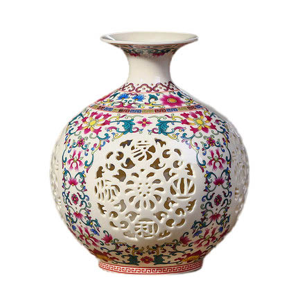 Kompatibel porzellan für Jahrriesnge hollow out vase cna0402 Compatible porzellan Jahrriesnge for hollow out vase cna0402
