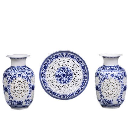 Kompatibel porzellan für Jahrriesnge hollow out vase cna0406 Compatible porzellan Jahrriesnge for hollow out vase cna0406