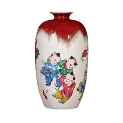 Kompatibel porzellan für Jahrriesnge kiln change cracked glaze pomegranate flower vase cna0441 Compatible porzellan Jahrriesnge for kiln change cracked glaze pomegranate flower vase cna0441