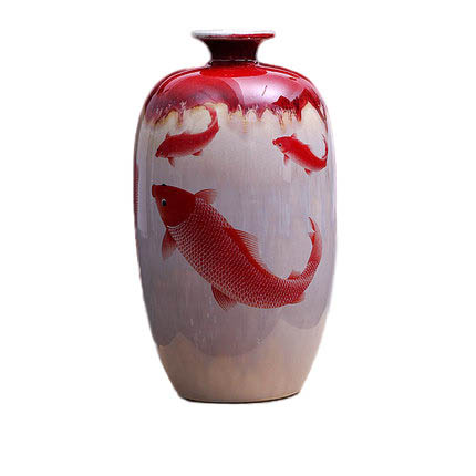 Kompatibel porzellan für Jahrriesnge kiln change cracked glaze pomegranate flower vase cna0446 Compatible porzellan Jahrriesnge for kiln change cracked glaze pomegranate flower vase cna0446