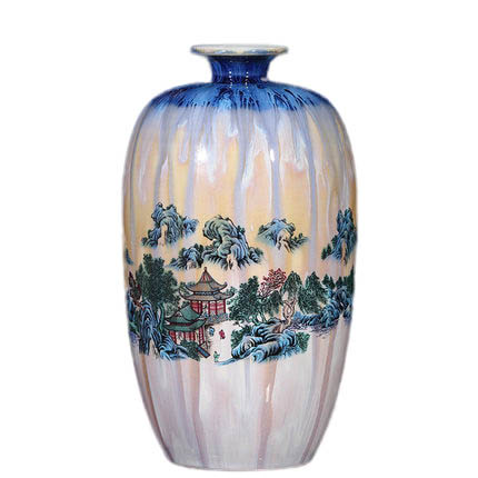 Kompatibel porzellan für Jahrriesnge kiln change cracked glaze pomegranate flower vase cna0451 Compatible porzellan Jahrriesnge for kiln change cracked glaze pomegranate flower vase cna0451