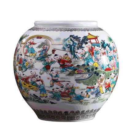 Kompatibel porzellan für Jahrriesnge one hundred children vase cna0455 Compatible porzellan Jahrriesnge for one hundred children vase cna0455