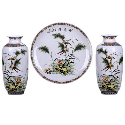 Kompatibel porzellan für Jahrriesnge vase set three pieces cna0570 Compatible porzellan Jahrriesnge for vase set three pieces cna0570