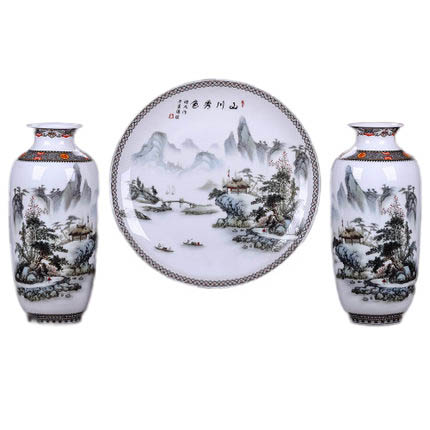 Kompatibel porzellan für Jahrriesnge vase set three pieces cna0571 Compatible porzellan Jahrriesnge for vase set three pieces cna0571