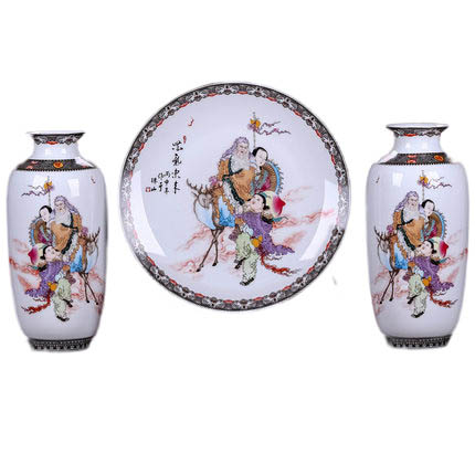 Kompatibel porzellan für Jahrriesnge vase set three pieces cna0572 Compatible porzellan Jahrriesnge for vase set three pieces cna0572