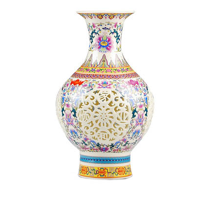 Kompatibel porzellan für Jahrriesnge colorful hollow vase cna0666 Compatible porzellan Jahrriesnge for colorful hollow vase cna0666