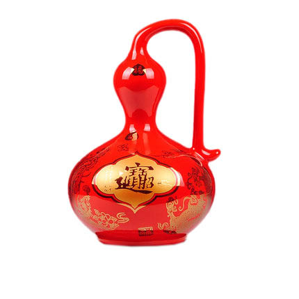 Kompatibel porzellan für Jahrriesnge red peony gourd vase cna0690 Compatible porzellan Jahrriesnge for red peony gourd vase cna0690