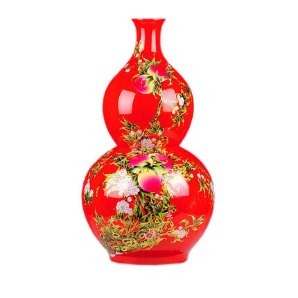 Kompatibel porzellan für Jahrriesnge red gourd vase cna0715 Compatible porzellan Jahrriesnge for red gourd vase cna0715