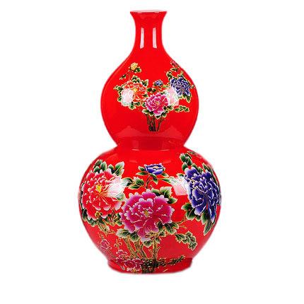 Kompatibel porzellan für Jahrriesnge red gourd vase cna0718 Compatible porzellan Jahrriesnge for red gourd vase cna0718