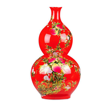 Kompatibel porzellan für Jahrriesnge red gourd vase cna0721 Compatible porzellan Jahrriesnge for red gourd vase cna0721