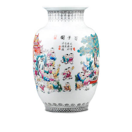 Kompatibel porzellan für Jahrriesnge pastel one hundred children figure vase cna0785 Compatible porzellan Jahrriesnge for pastel one hundred children figure vase cna0785