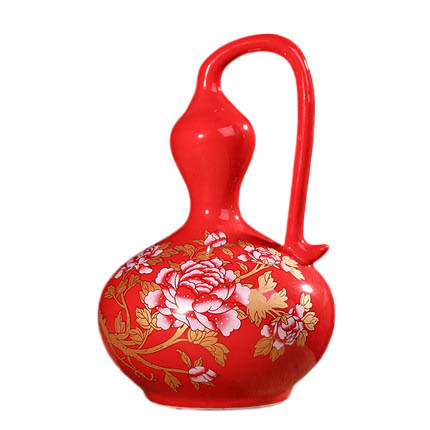 Kompatibel porzellan für Jahrriesnge red gourd vase cna0857 Compatible porzellan Jahrriesnge for red gourd vase cna0857