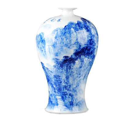 Kompatibel porzellan für Jahrriesnge landscape painting vase cna1001 Compatible porzellan Jahrriesnge for landscape painting vase cna1001