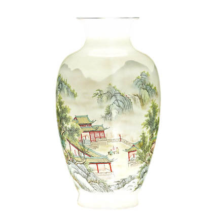 Kompatibel porzellan für Jahrriesnge colorful landscape vase cna1002 Compatible porzellan Jahrriesnge for colorful landscape vase cna1002