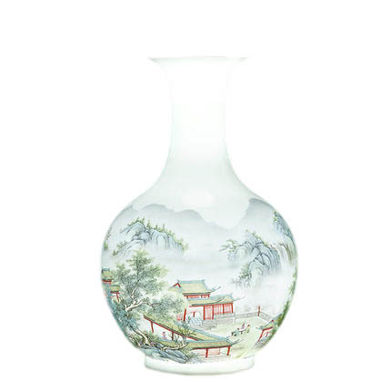 Kompatibel porzellan für Jahrriesnge colorful landscape vase cna1006 Compatible porzellan Jahrriesnge for colorful landscape vase cna1006