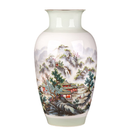 Kompatibel porzellan für Jahrriesnge colorful landscape vase cna1009 Compatible porzellan Jahrriesnge for colorful landscape vase cna1009