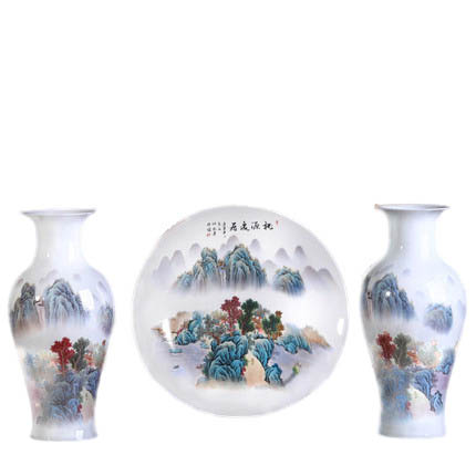 Kompatibel porzellan für Jahrriesnge vase set 3pcs cna1060 Compatible porzellan Jahrriesnge for vase set 3pcs cna1060