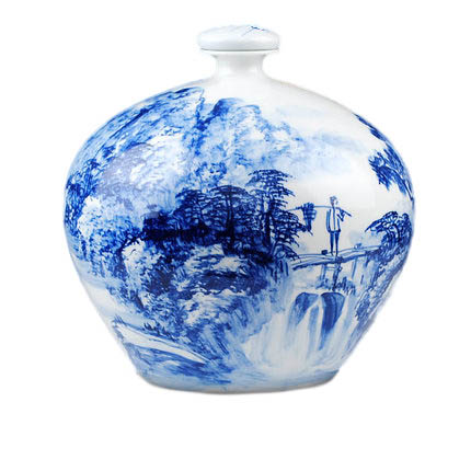 Kompatibel porzellan für Jahrriesnge landscape painting vase cna1089 Compatible porzellan Jahrriesnge for landscape painting vase cna1089