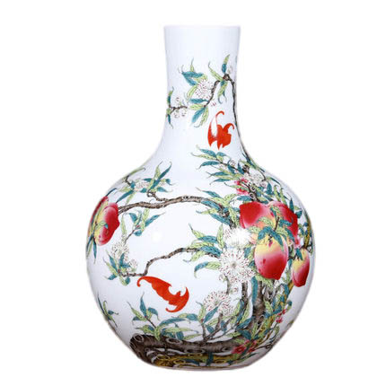 Kompatibel porzellan für Jahrriesnge nine peach illustration vase cna1125 Compatible porzellan Jahrriesnge for nine peach illustration vase cna1125