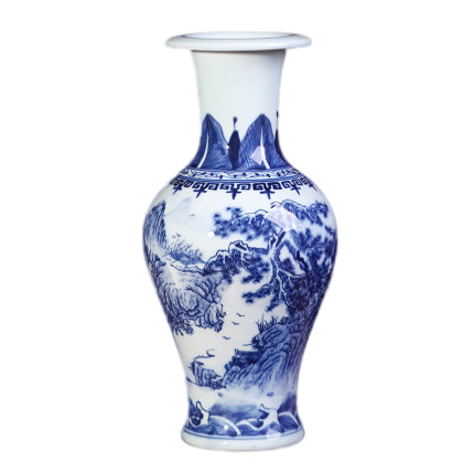 Kompatibel porzellan für Jahrriesnge landscape painting vase cna1225 Compatible porzellan Jahrriesnge for landscape painting vase cna1225