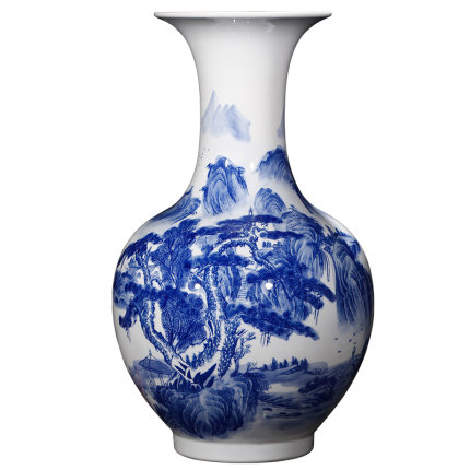 Kompatibel porzellan für Jahrriesnge landscape painting vase cna1324 Compatible porzellan Jahrriesnge for landscape painting vase cna1324