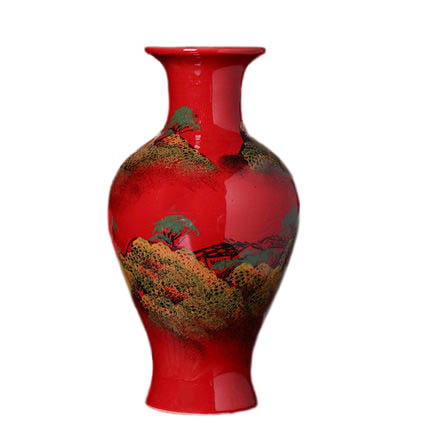 Kompatibel porzellan für Jahrriesnge red landscape vase cna1354 Compatible porzellan Jahrriesnge for red landscape vase cna1354