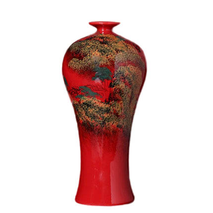Kompatibel porzellan für Jahrriesnge red landscape vase cna1356 Compatible porzellan Jahrriesnge for red landscape vase cna1356