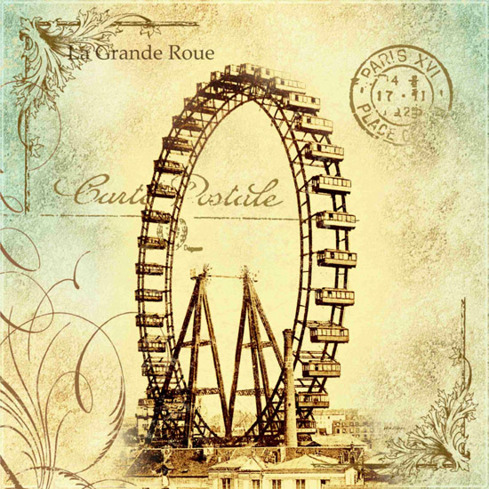 Kompatibel Landschaft für JAHRRIESNGE La-Grande-Roue-lpf00814 Compatible Landschaft JAHRRIESNGE for La-Grande-Roue-lpf00814