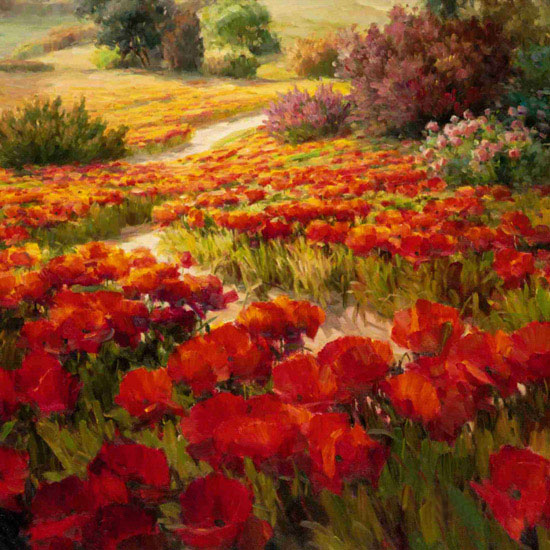 Kompatibel Landschaft für JAHRRIESNGE red-flower-lpf00870 Compatible Landschaft JAHRRIESNGE for red-flower-lpf00870
