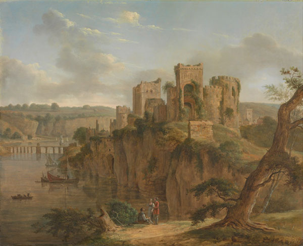 Kompatibel Landschaft für JAHRRIESNGE Chepstow-Castle-lpf00973 Compatible Landschaft JAHRRIESNGE for Chepstow-Castle-lpf00973