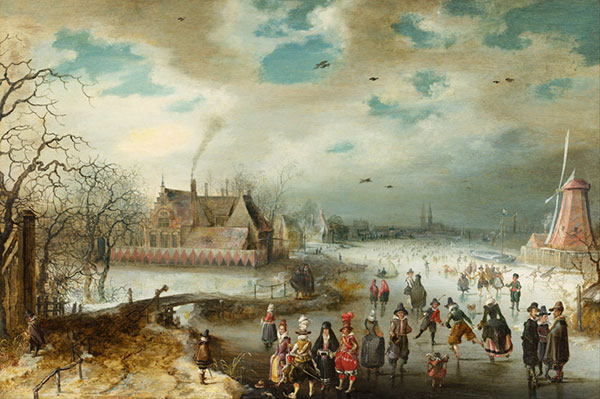 Kompatibel Landschaft für JAHRRIESNGE Skating-on-the-Frozen-Amstel-River-lpf00975 Compatible Landschaft JAHRRIESNGE for Skating-on-the-Frozen-Amstel-River-lpf00975