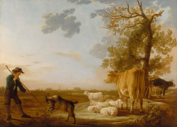 Kompatibel Landschaft für JAHRRIESNGE Morning-Landscape-with-Cattle-lpf00996 Compatible Landschaft JAHRRIESNGE for Morning-Landscape-with-Cattle-lpf00996