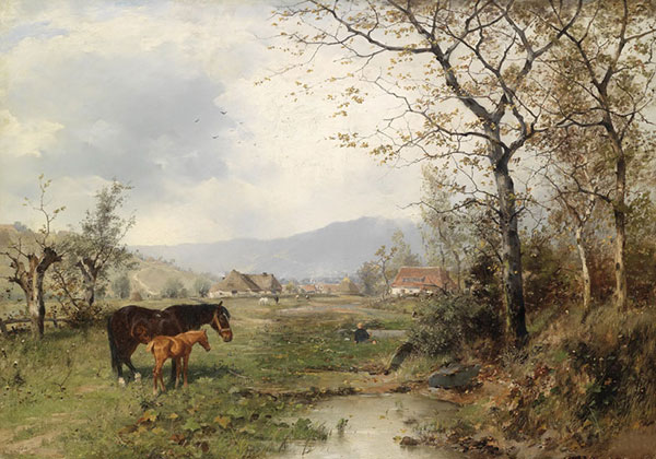 Kompatibel Landschaft für JAHRRIESNGE horses-lpf01064 Compatible Landschaft JAHRRIESNGE for horses-lpf01064