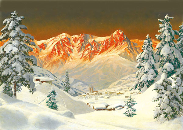 Kompatibel Landschaft für JAHRRIESNGE winter-lpf01068 Compatible Landschaft JAHRRIESNGE for winter-lpf01068