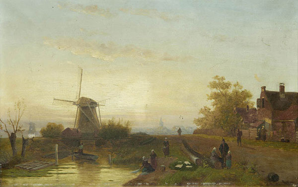 Kompatibel Landschaft für JAHRRIESNGE People-under-the-windmill-lpf01117 Compatible Landschaft JAHRRIESNGE for People-under-the-windmill-lpf01117