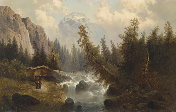 Kompatibel Landschaft für JAHRRIESNGE waterfall-lpf01171 Compatible Landschaft JAHRRIESNGE for waterfall-lpf01171