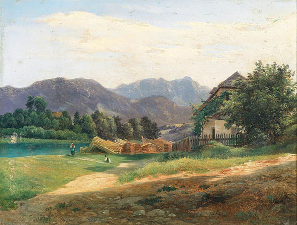 Kompatibel Landschaft für JAHRRIESNGE village-lpf01237 Compatible Landschaft JAHRRIESNGE for village-lpf01237