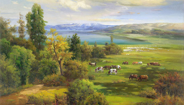 Kompatibel Landschaft für JAHRRIESNGE cow-lpf02252 Compatible Landschaft JAHRRIESNGE for cow-lpf02252