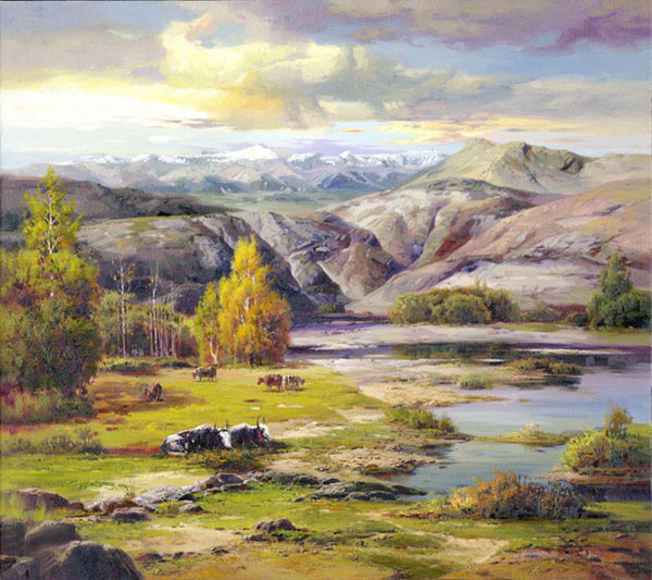 Kompatibel Landschaft für JAHRRIESNGE mountain-lpf02254 Compatible Landschaft JAHRRIESNGE for mountain-lpf02254