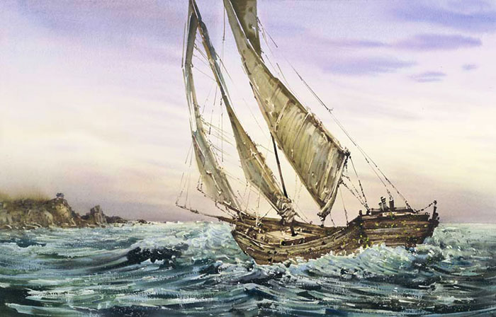 Kompatibel Landschaft für JAHRRIESNGE sailboat lpf08245 Compatible Landschaft JAHRRIESNGE for sailboat lpf08245