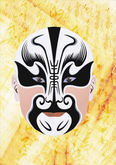 Kompatibel Porträt für Jahrriesnge Peking Opera lpf08526 Compatible Porträt Jahrriesnge for Peking Opera lpf08526