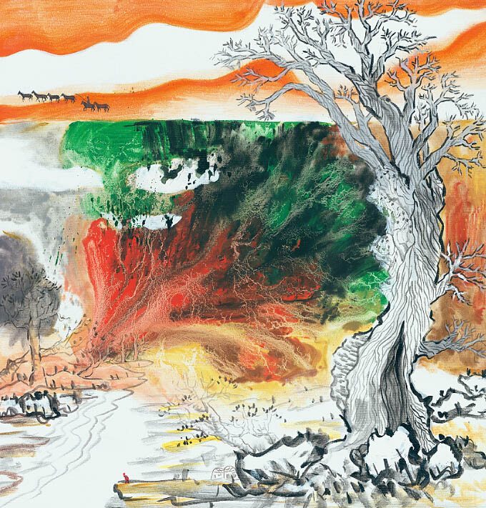 Kompatibel Landschaft für JAHRRIESNGE trees lpf09525 Compatible Landschaft JAHRRIESNGE for trees lpf09525