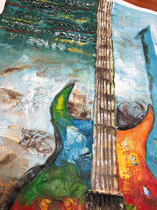 Kompatibel Ölgemälde für JAHRRIESNGE guitar-lpg0005 Compatible Ölgemälde JAHRRIESNGE for guitar-lpg0005