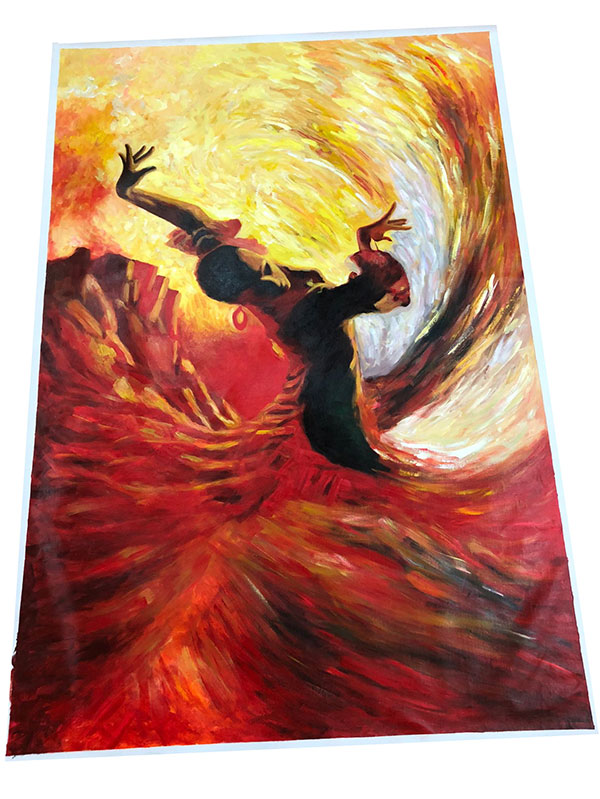 Kompatibel Ölgemälde für JAHRRIESNGE dancer-lpg0099 Compatible Ölgemälde JAHRRIESNGE for dancer-lpg0099